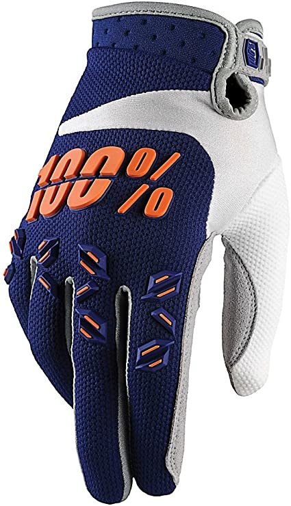 100- Airmatic Handschuhe Blau-Orange Grsse S