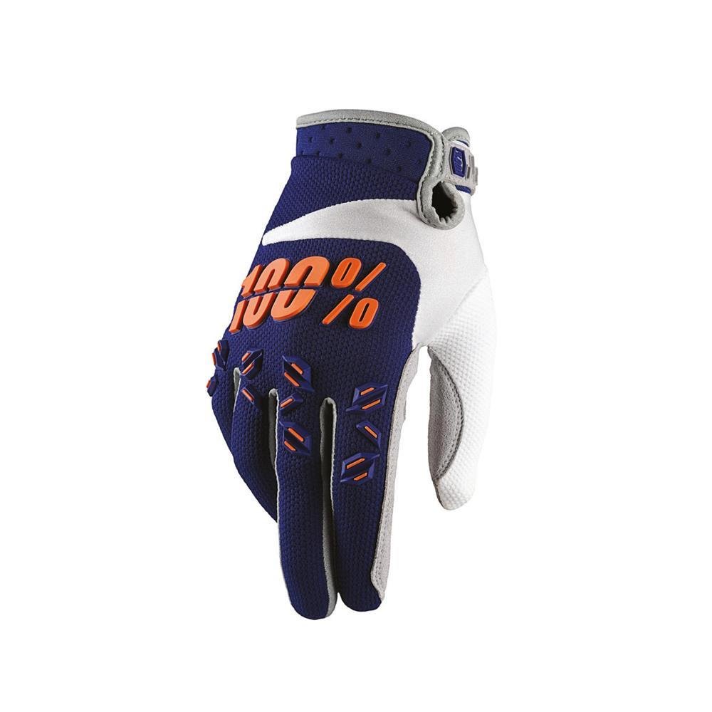 100- Handschuhe Airmatic Kinder Blau-Orange Grösse M