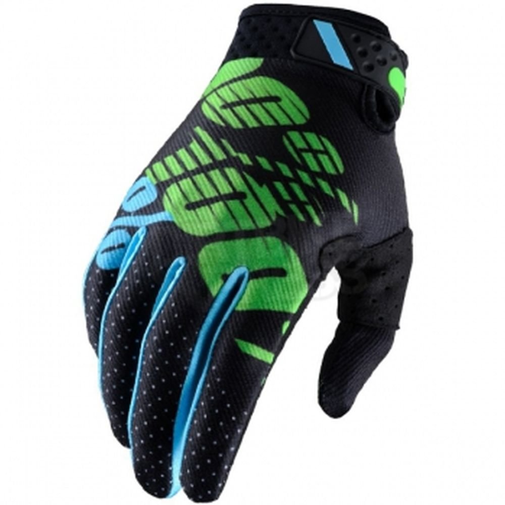 100percent Ridefit Handschuhe schwarz-lime Grösse: S