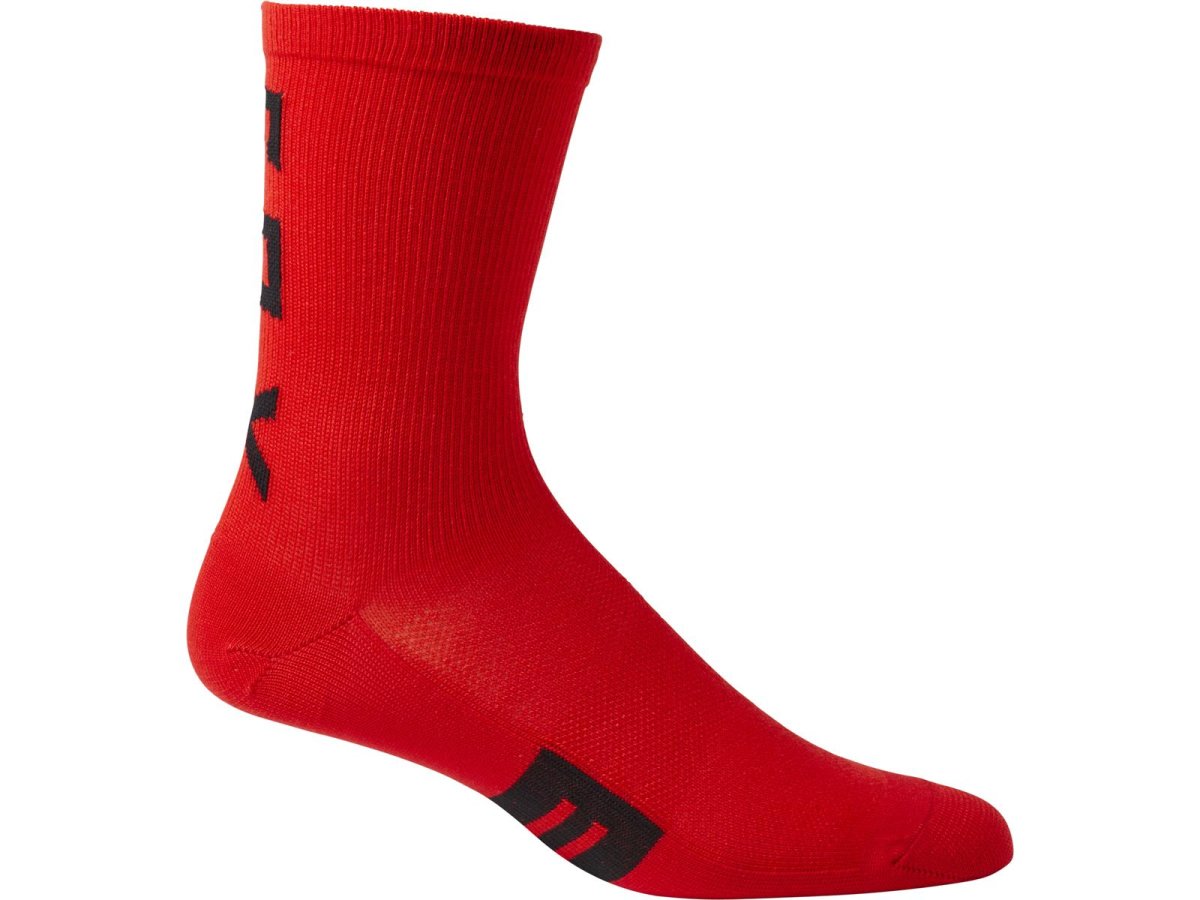 6 Flexair Merino Sock -Flo Red-