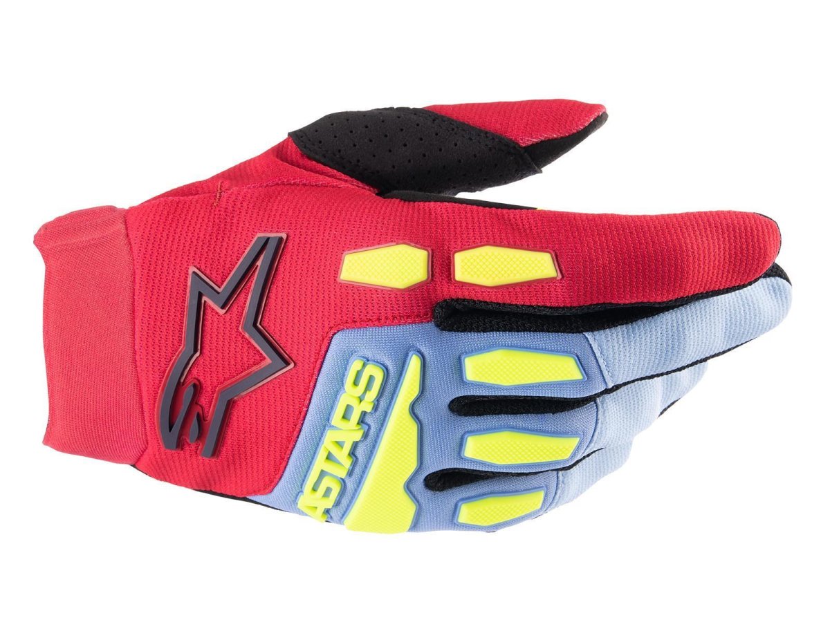 Alpinestars Handschuhe Full Bore Blu-Rd-