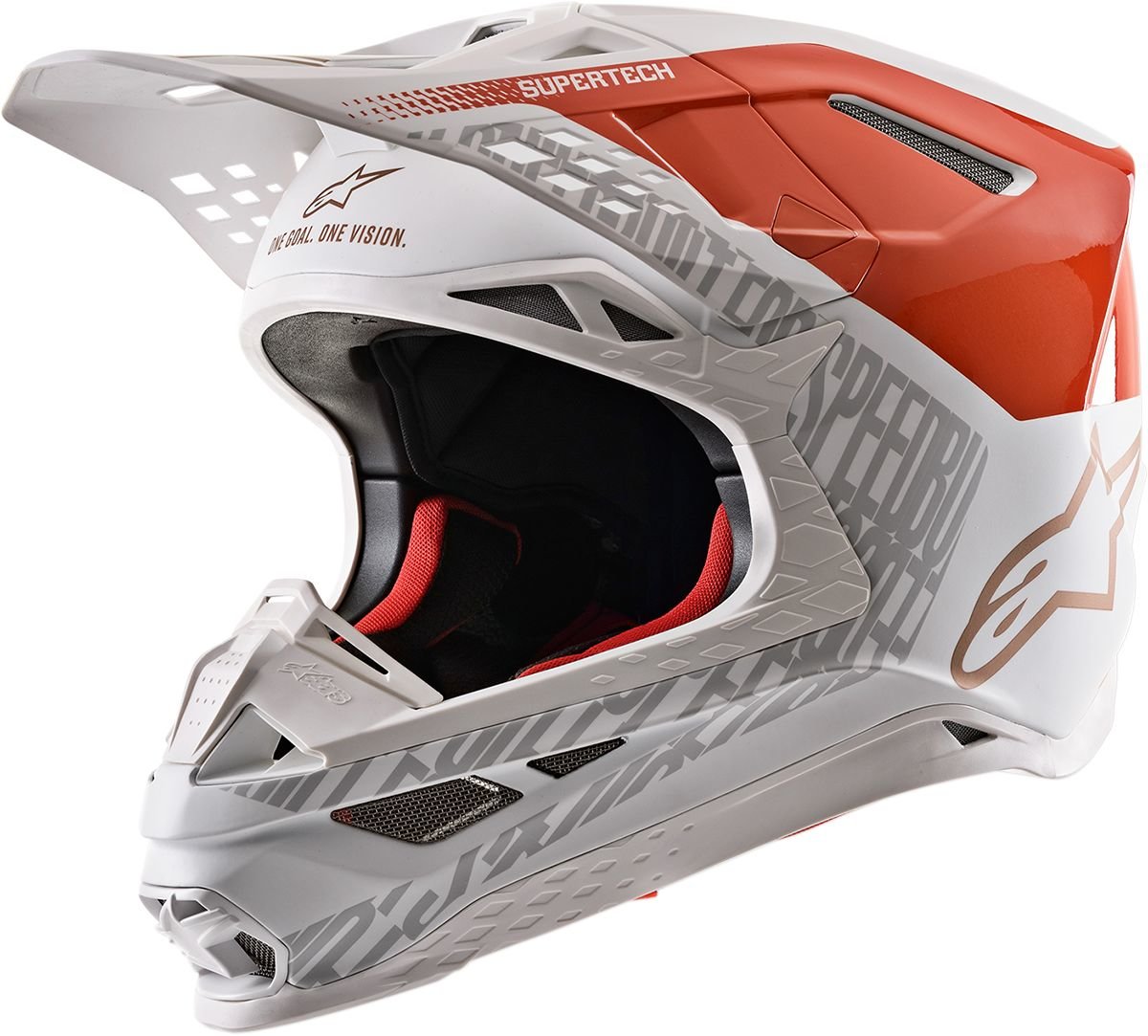 Alpinestars Helm Sm8 Triple Or-W