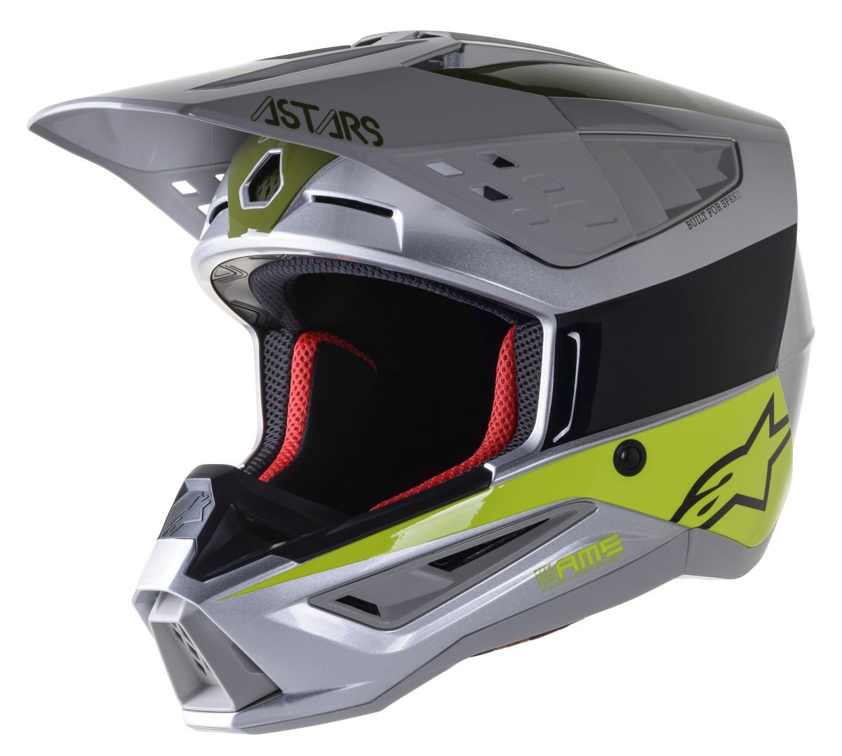 ALPINESTARS(MX) HELM SM5 BOND SL-Y-GN 2X