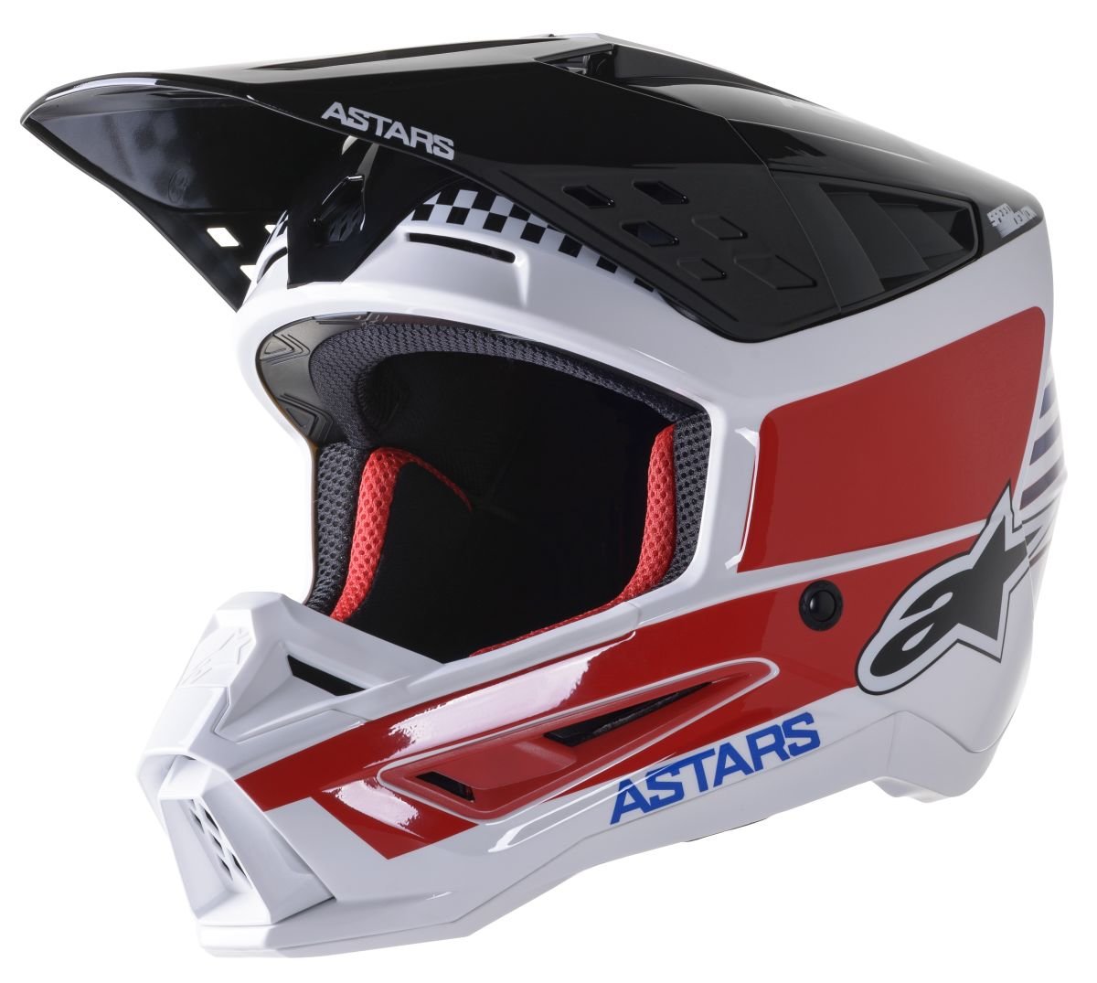 ALPINESTARS(MX) HELM SM5 SPEED WT-BL-R XL