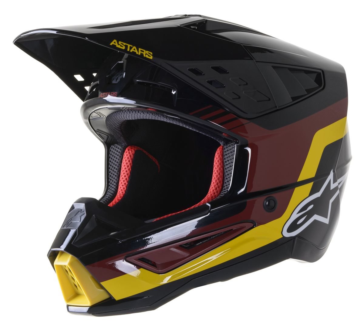 ALPINESTARS(MX) HELM SM5 VENTURE BLK-YL M