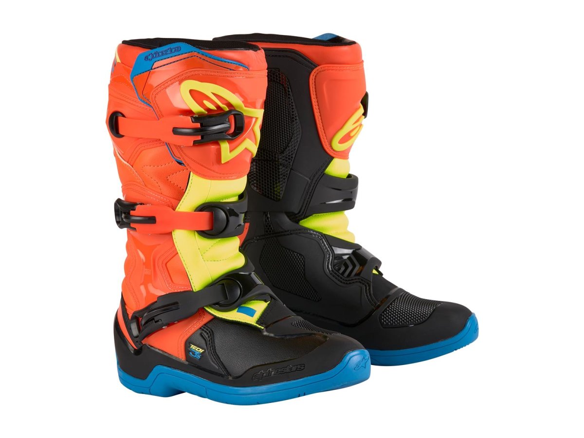 Alpinestars Stiefel Tech3S Kinder Or-Bl-Y