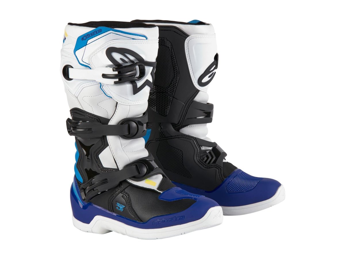 Alpinestars Stiefel Tech3S Kinder Wt-Bk-B