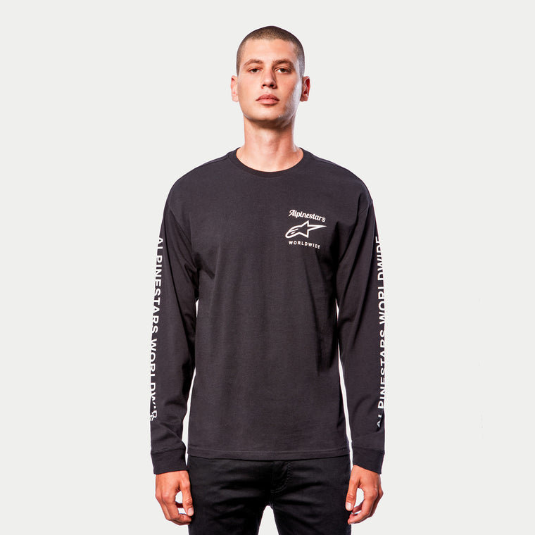 Alpinestars T-Shirt Ls Authentic Black L