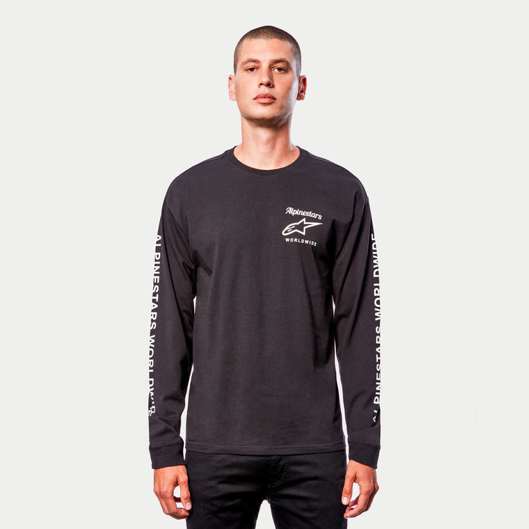Alpinestars T-Shirt Ls Authentic Black XL