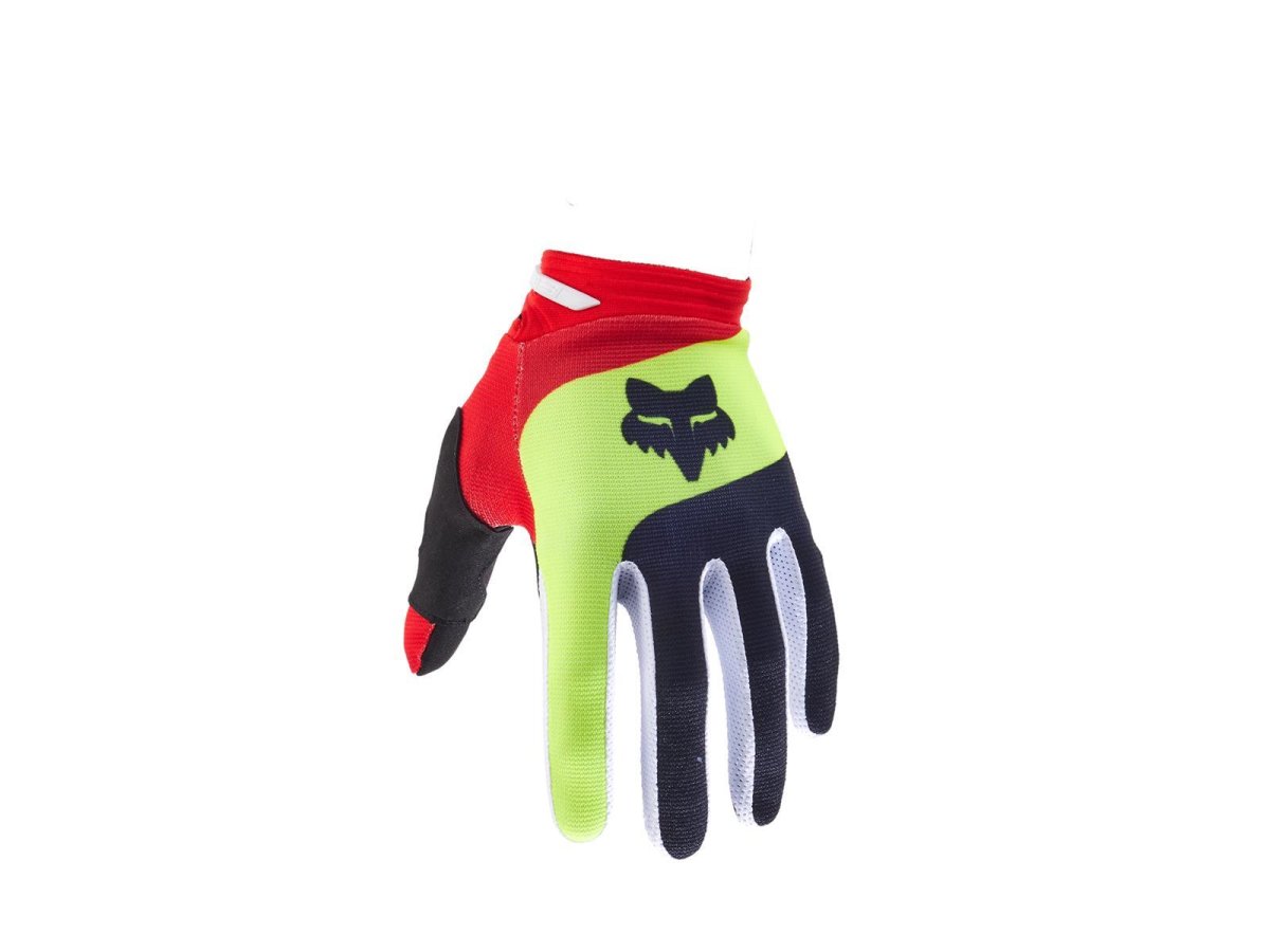 Fox 180 Ballast Handschuhe -Blk-Rd-