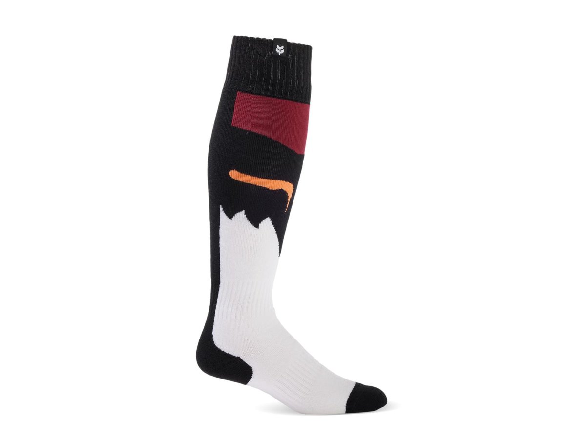 Fox 180 Flora Sock -Blk-Wht-