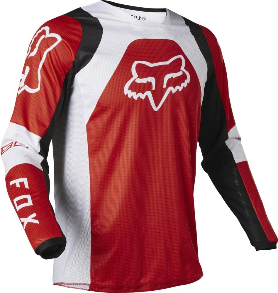 Fox 180 Lux Jersey -Flo Red-
