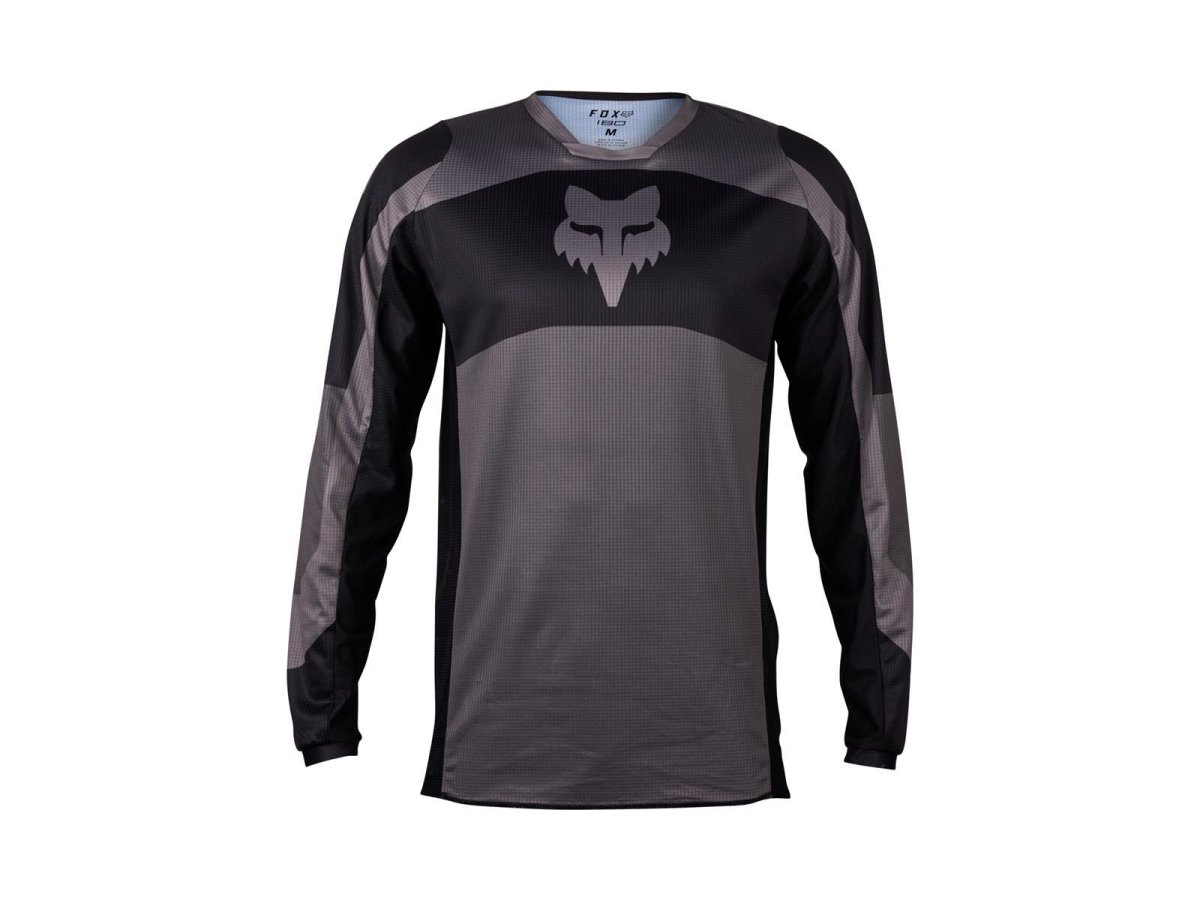 Fox 180 Nitro Jersey - Extd Sizes Blk-Gry