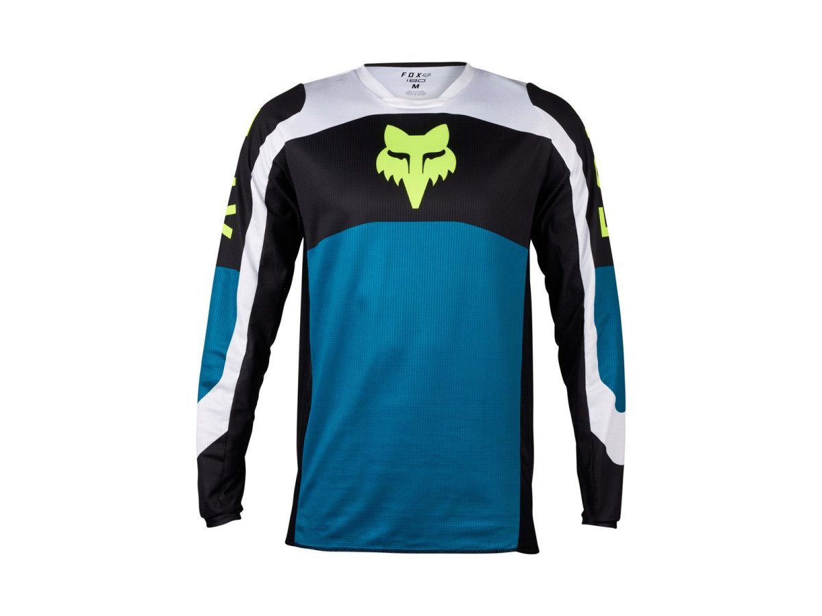 Fox 180 Nitro Jersey M Blu