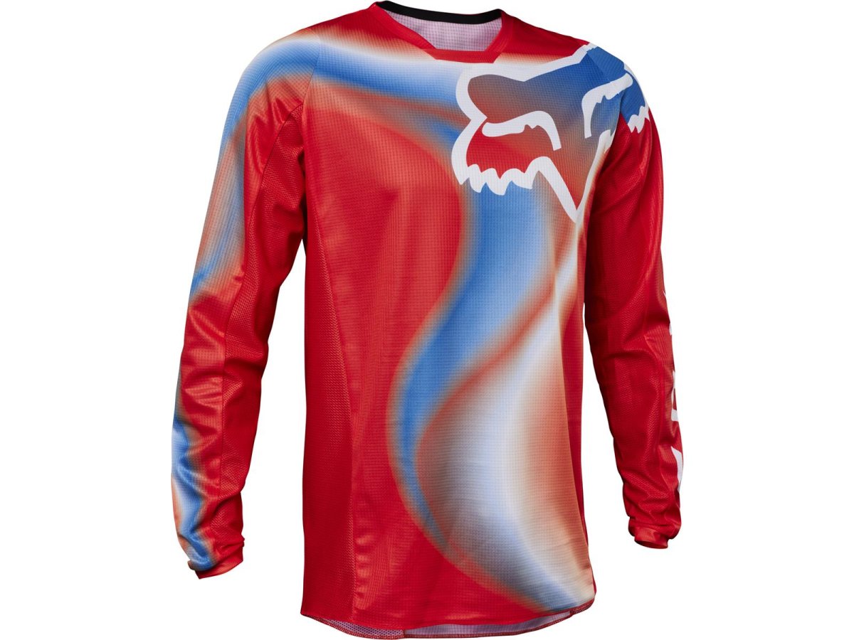 Fox 180 Toxsyk Jersey Fluorescent Red