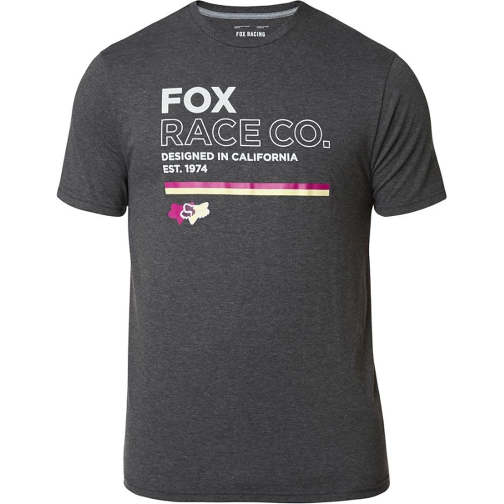 Fox Analog Kurzarm Tech T-Shirt -Htr Blk-