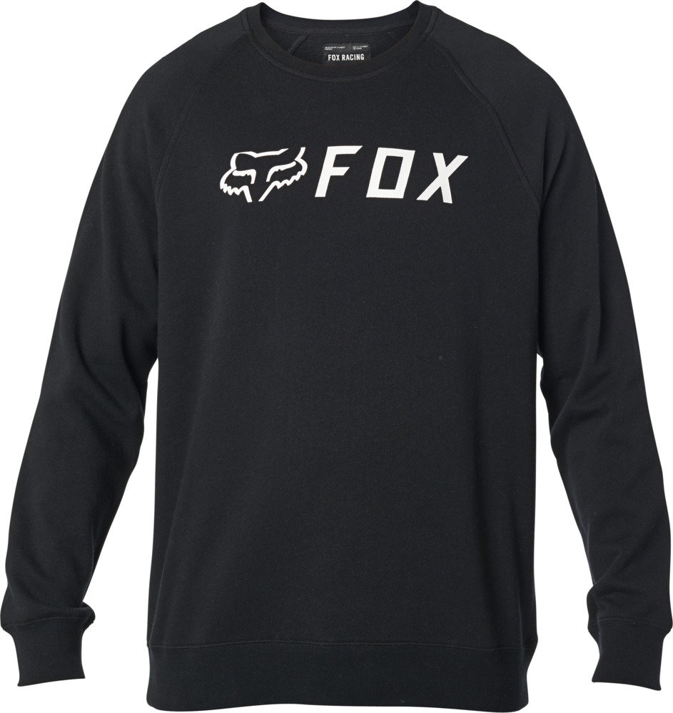 Fox Apex Crew Fleece -Blk-Wht-