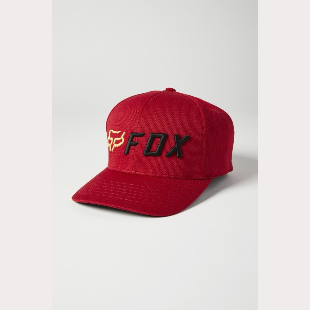 Fox Apex Flexfit Cap -Rd-Blk-