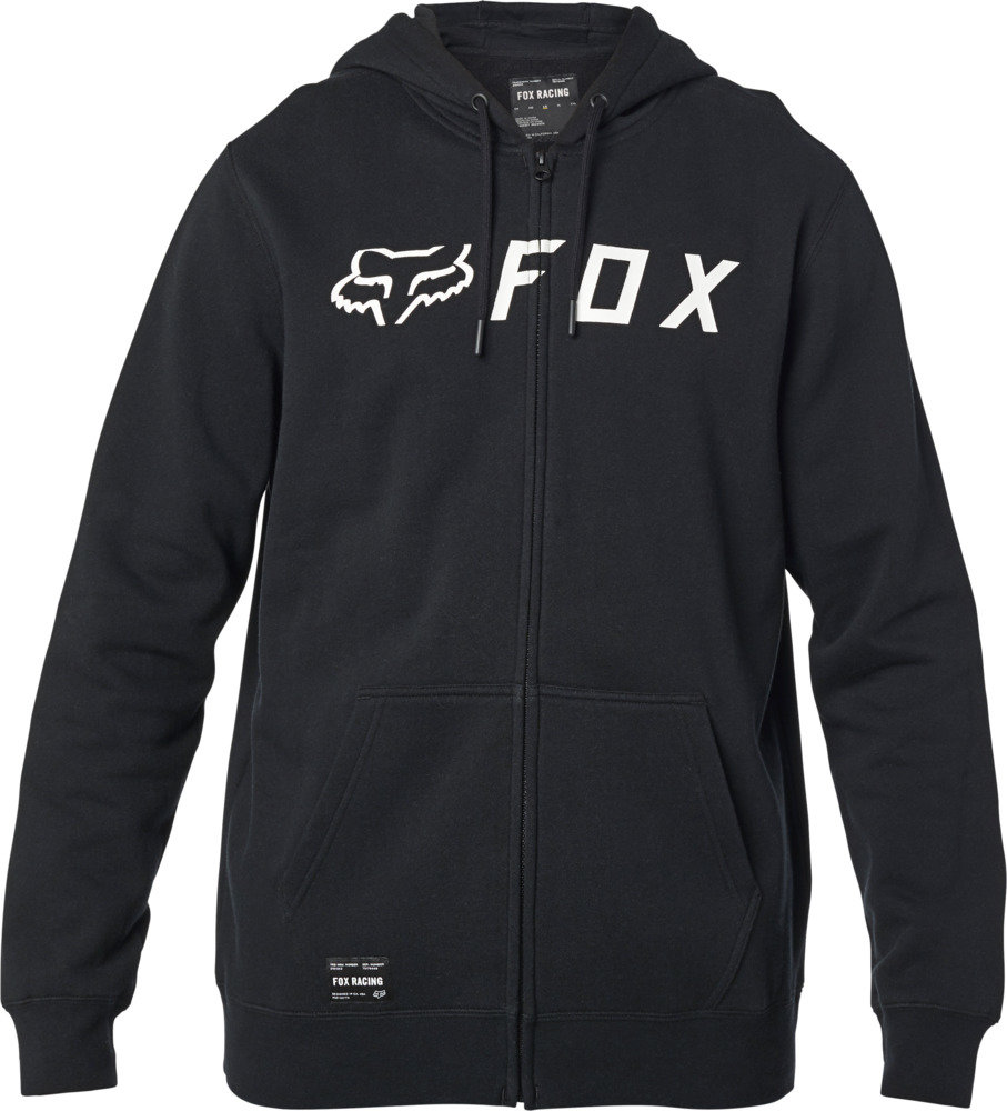 Fox Apex Zip Fleece -Blk-Wht-
