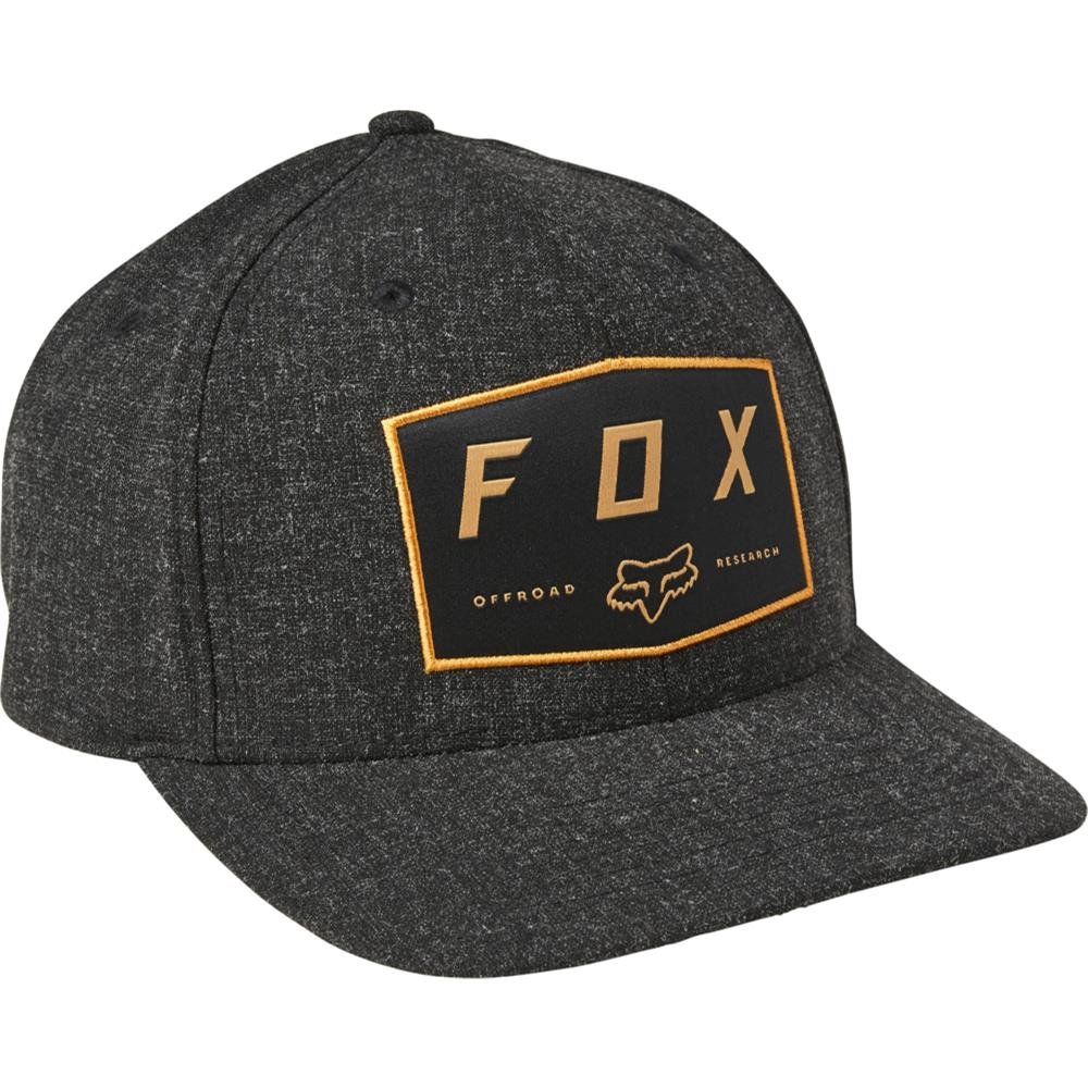 Fox Badge Flexfit Cap -Blk-