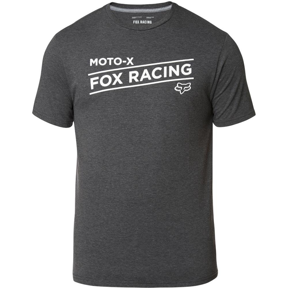 Fox Banner Kurzarm Tech T-Shirt -Htr Blk-