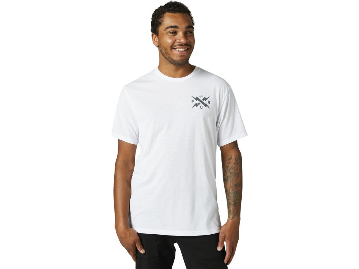 Fox Calibrated Ss Tech T-Shirt -Opt Wht-
