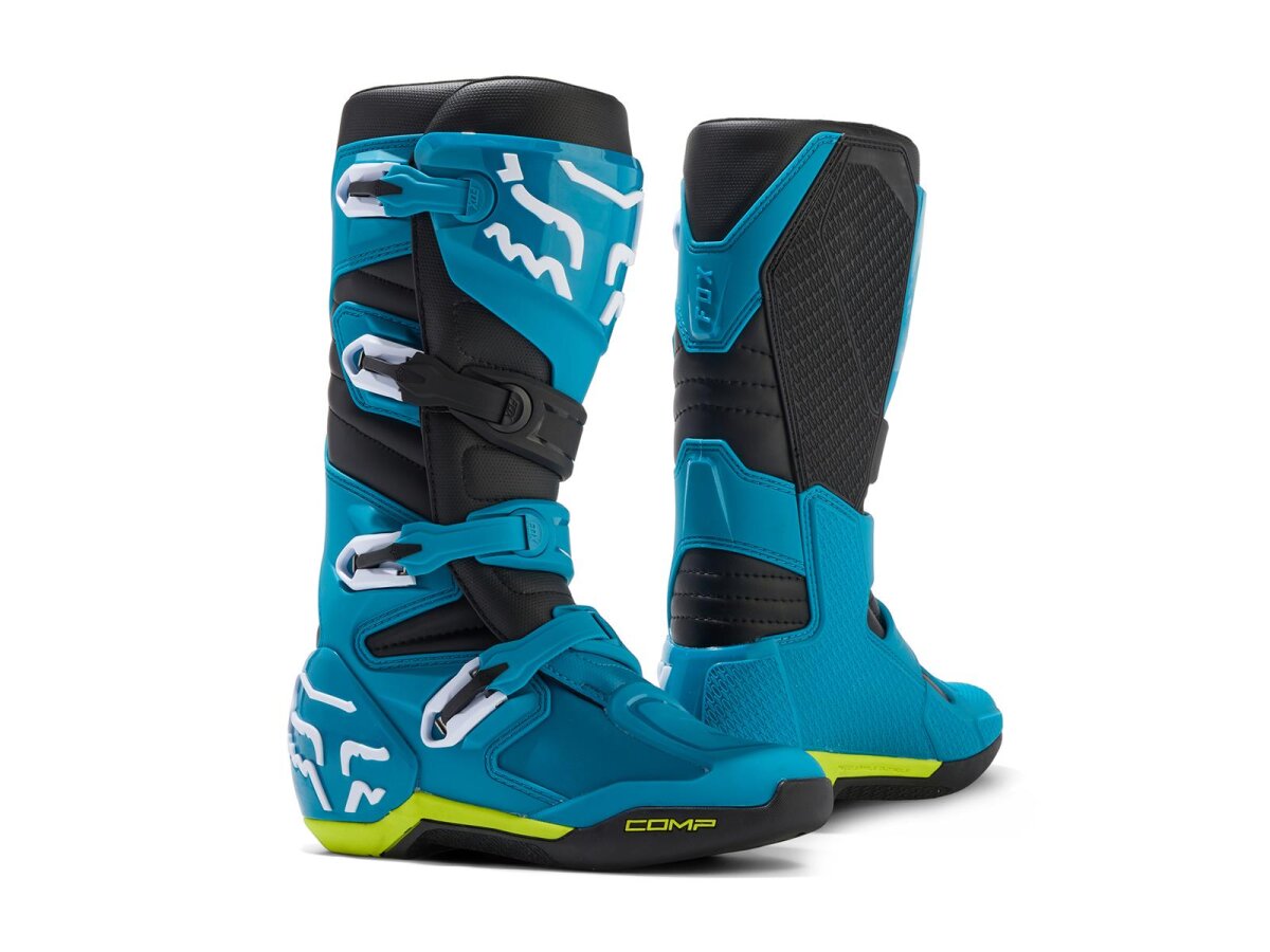 Fox Comp Stiefel -Blu-Ylw-