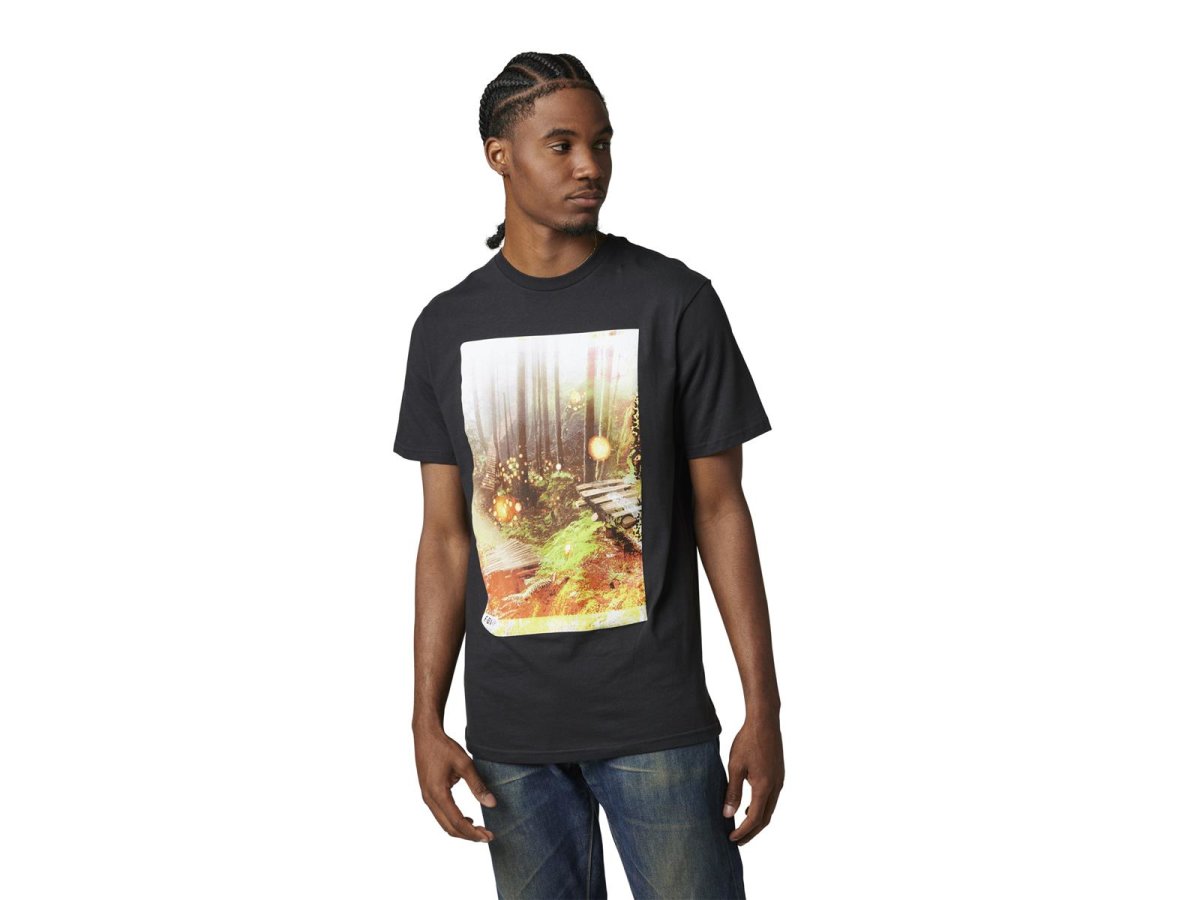 Fox Dilineation Kurzarm Premium T-Shirts