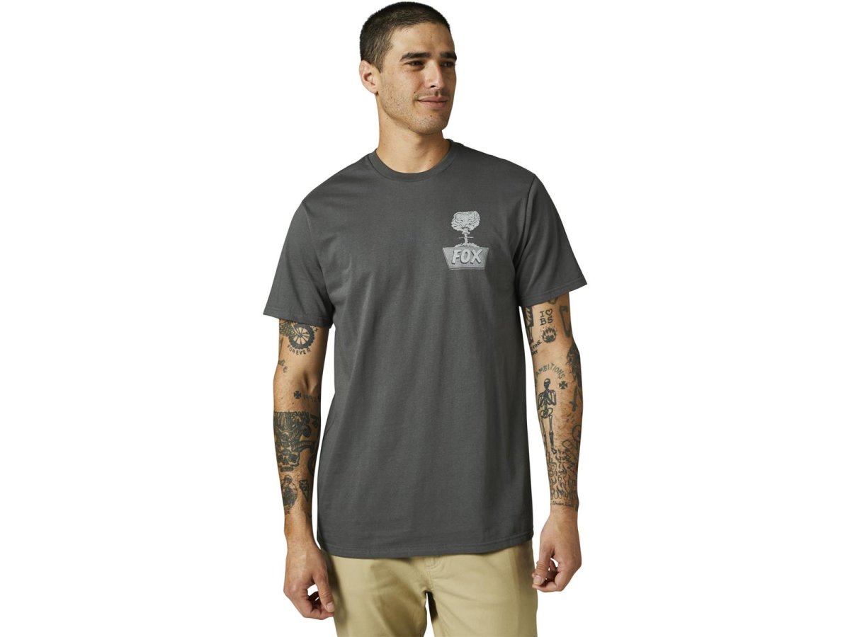 Fox Disquiet Ss Premium T-Shirt -Drk Shdw-