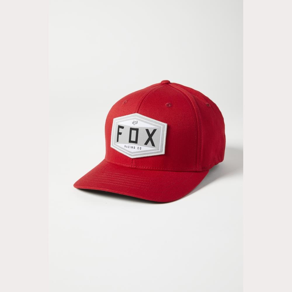 Fox Emblem Flexfit Cap -Chili- unter Fox