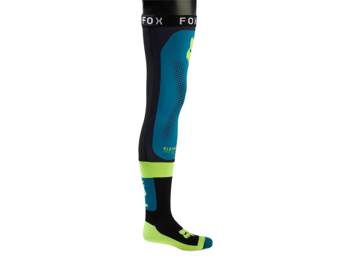 Fox Flexair Knee Brace Sock -M Blu-