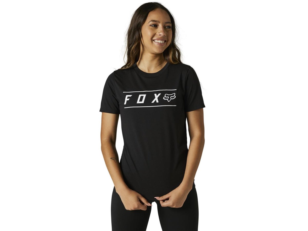 Fox Frauen Pinnacle Ss Tech T-Shirt -Blk- unter Fox