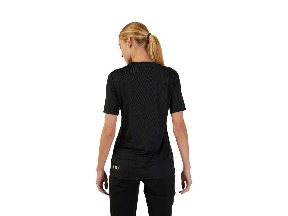 Fox Frauen Ranger Ss Jersey Foxkopf Blk