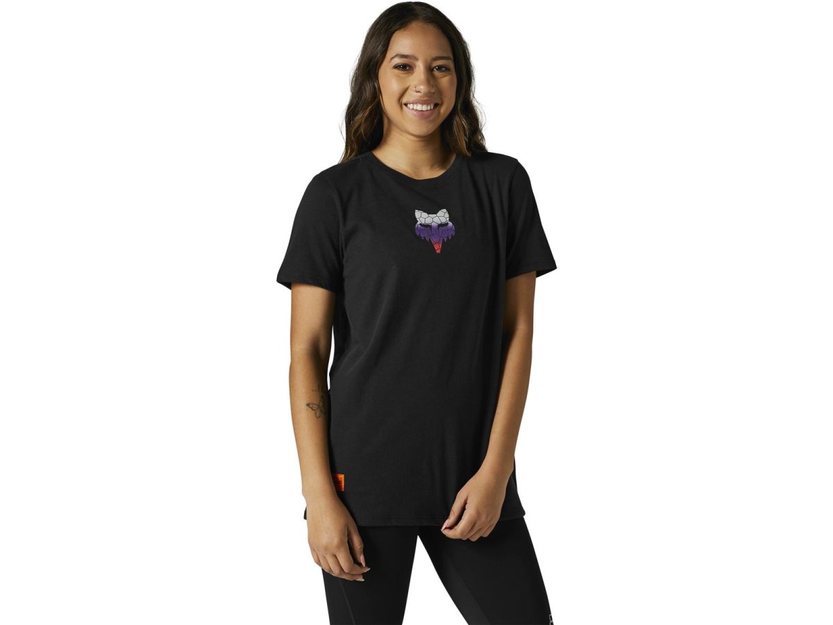Fox Frauen Skarz Ss T-Shirt -Blk-