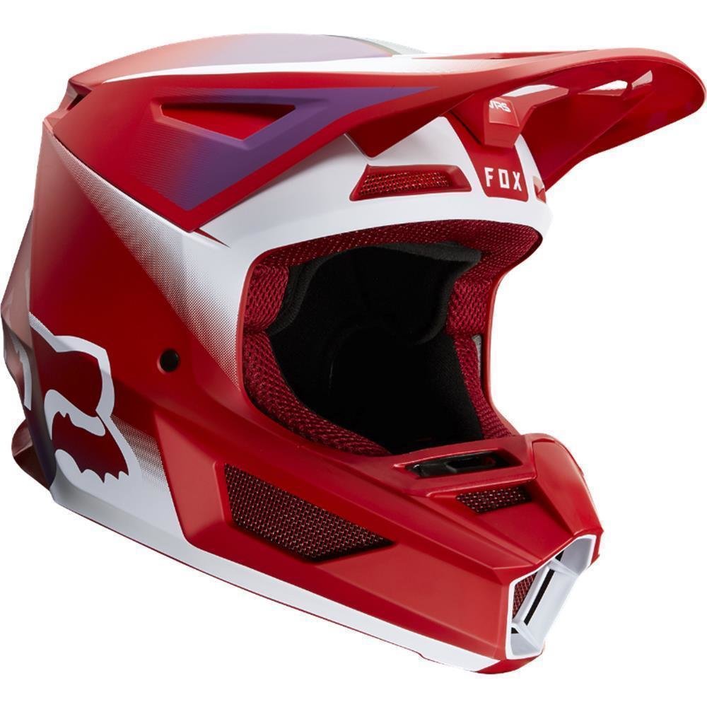 Fox Helm V2 Vlar Ece -Flm Rd- Grsse: XL