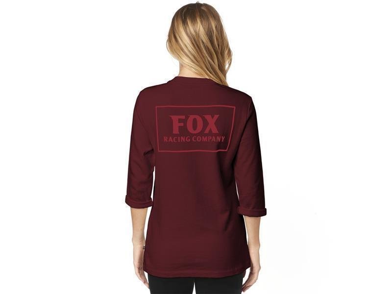 Fox Hoodies- Pullover Heater 3-4 Crew -Crnbry- Grsse XS unter Fox