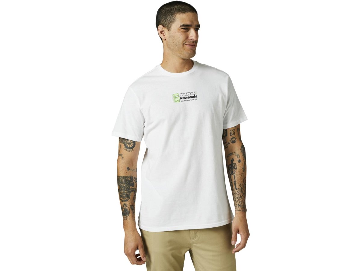 Fox Kawi Ss Premium T-Shirt -Opt Wht-