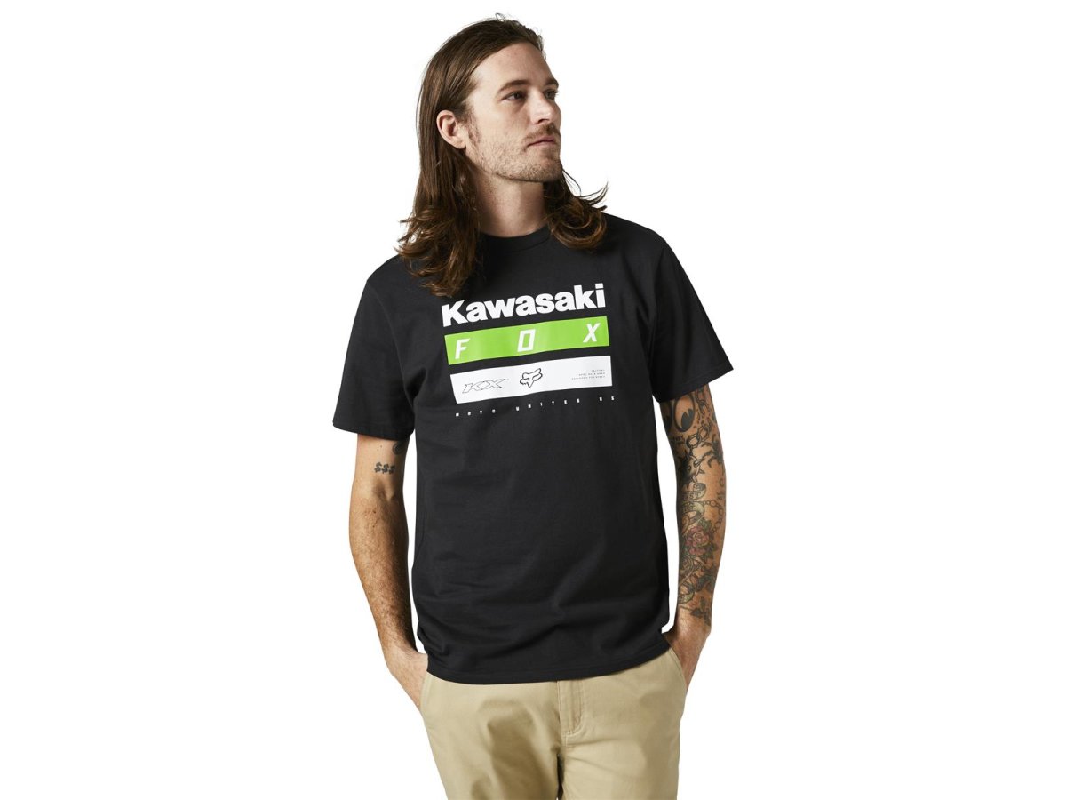 Fox Kawi Stripes Ss Premium T-Shirt -Blk- unter Fox