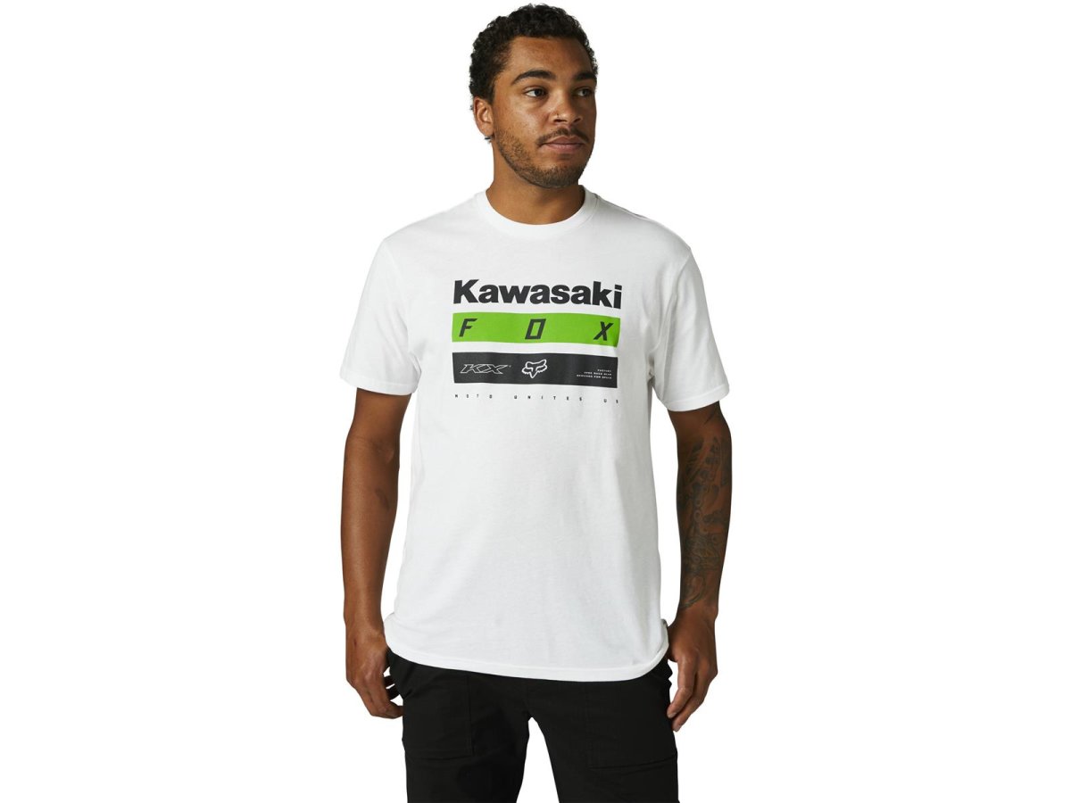 Fox Kawi Stripes Ss Premium T-Shirt -Opt Wht-