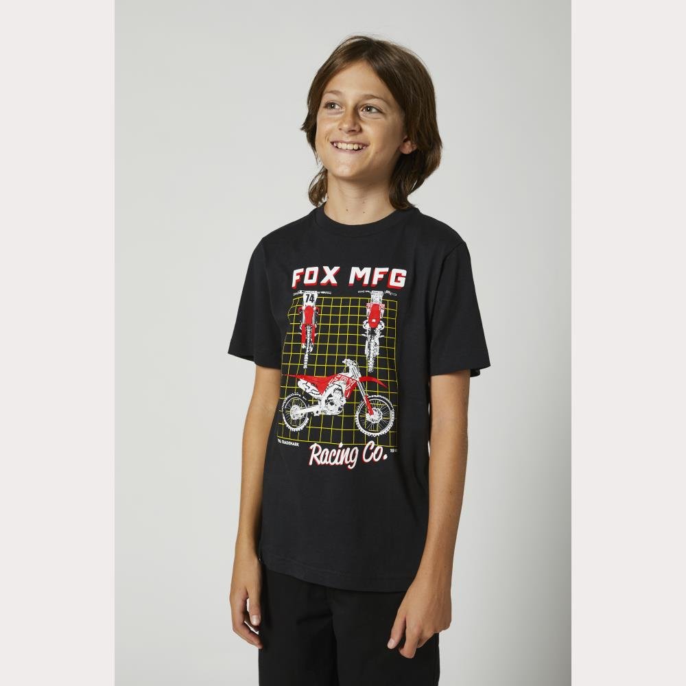 Fox Kinder Cypher Ss T-Shirt -Blk-