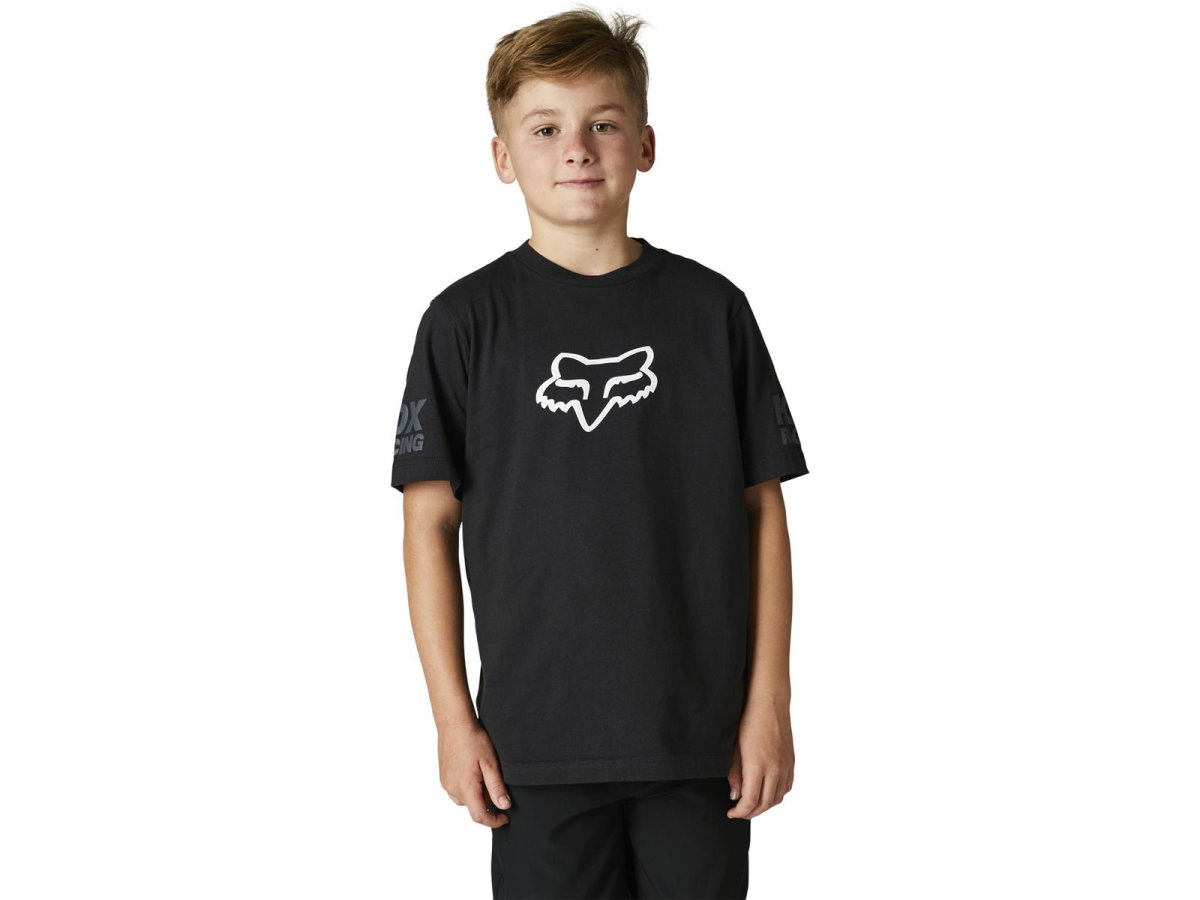 Fox Kinder Karrera Ss T-Shirt -Blk-