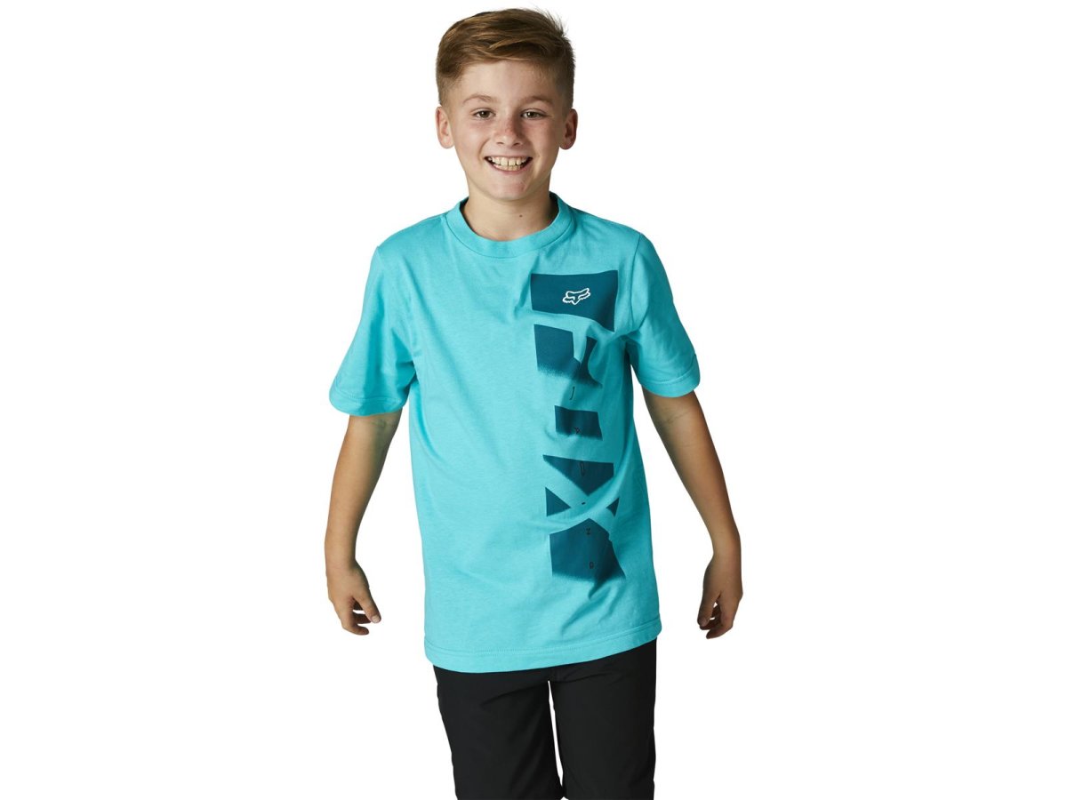 Fox Kinder Rkane Side Ss T-Shirt -Teal-