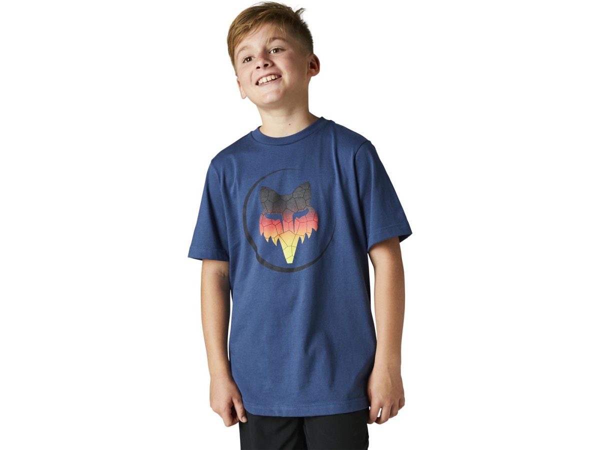 Fox Kinder Skarz Ss T-Shirt -Drk Indo-