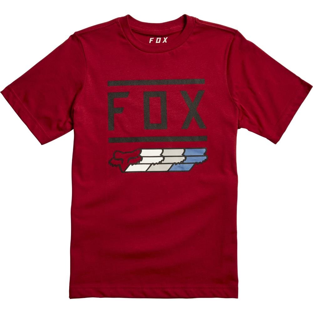 Fox Kinder Super Fox T-Shirt Cardinal Grsse YL