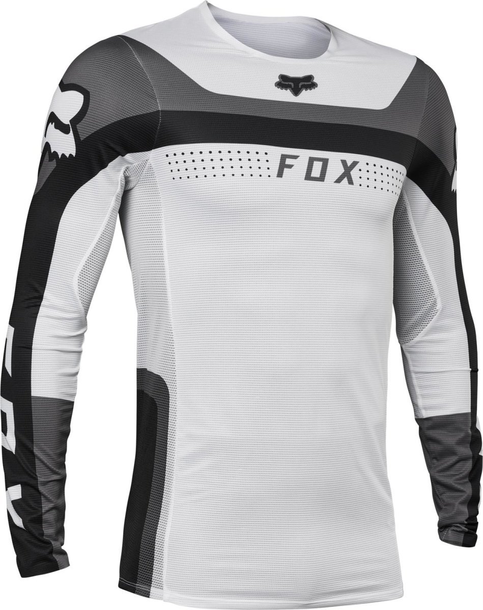 Fox Kr94 Flexair Jersey White-Black