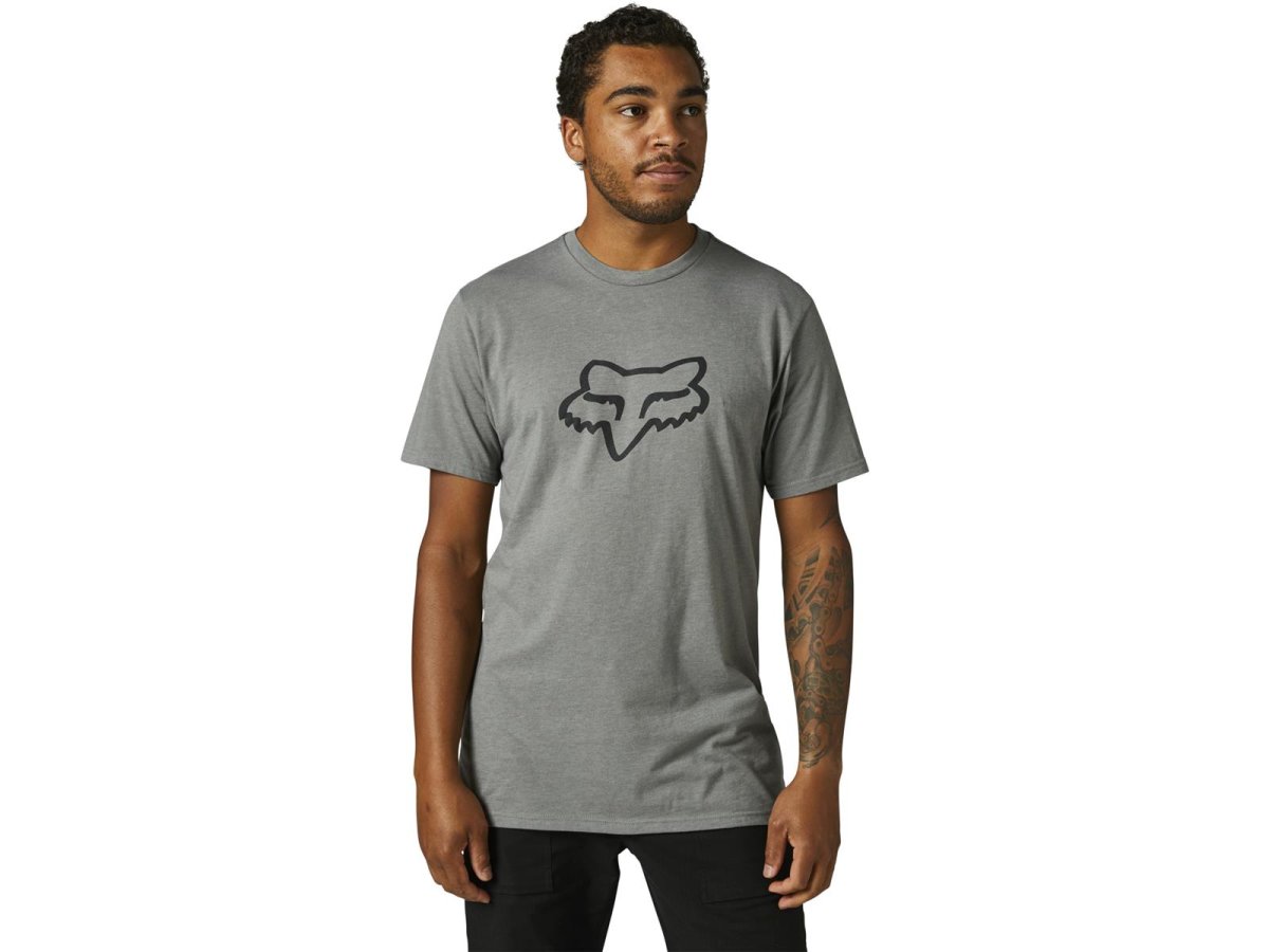 Fox Legacy Fox Head Ss T-Shirt -Htr Graph-