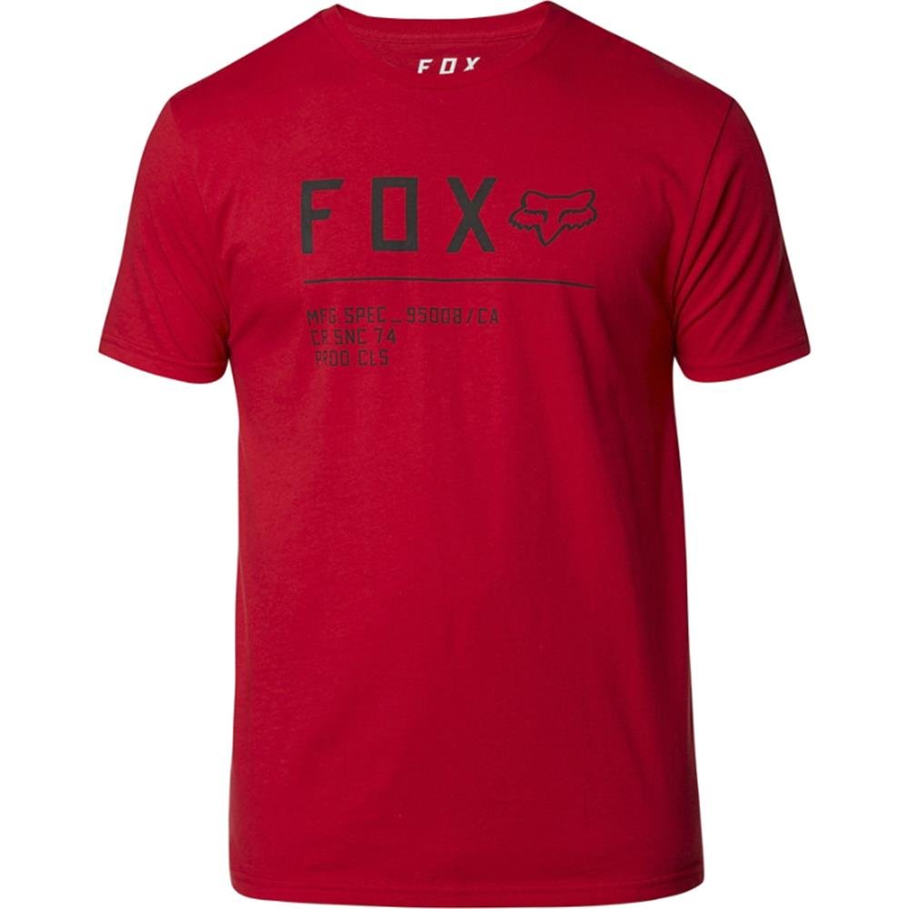 Fox Non Stop Kurzarm Premium T-Shirt -Chili- unter Fox