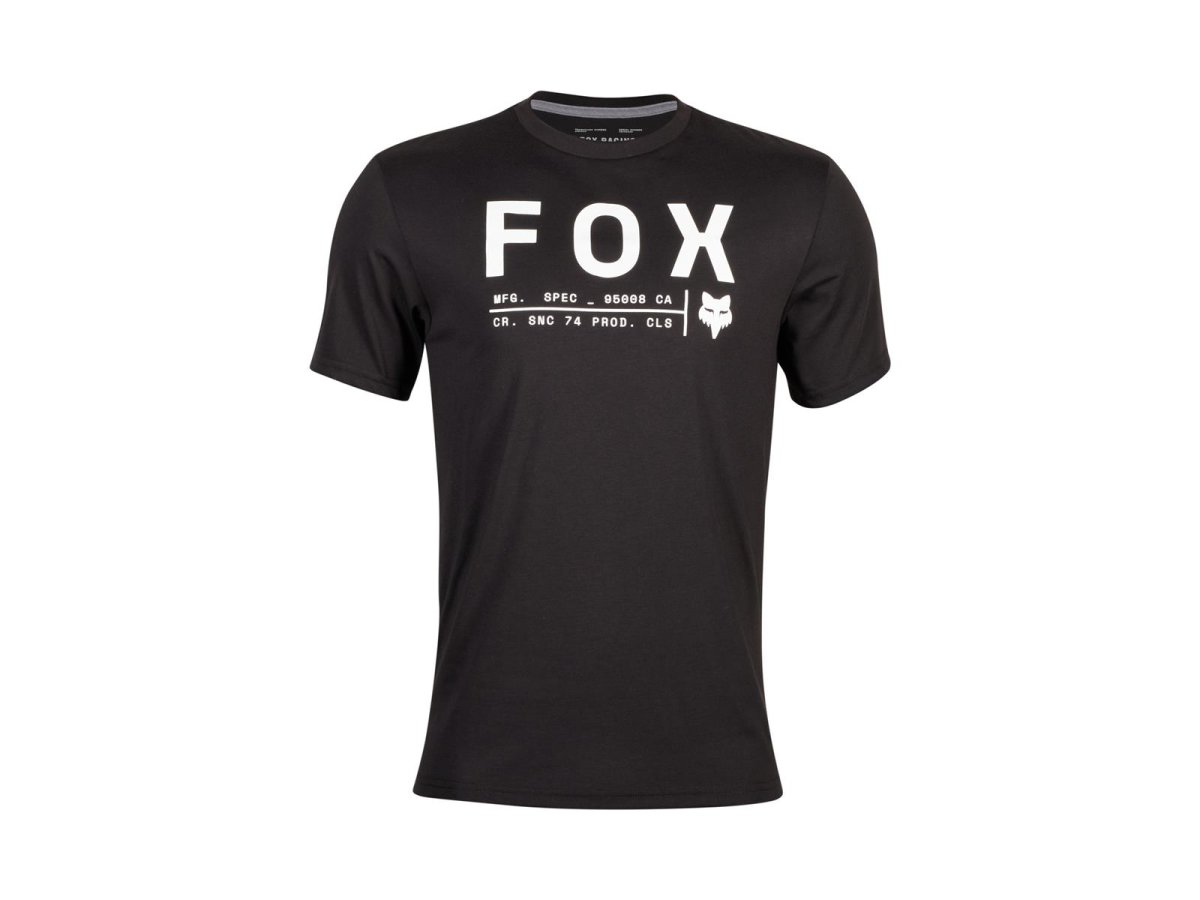 Fox Non Stop Tech T-Shirt Blk