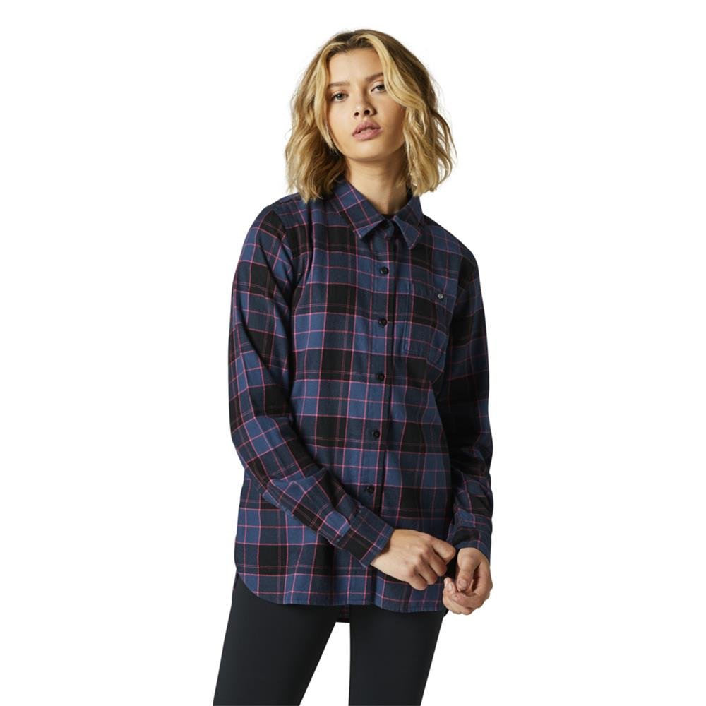Fox Pines Flannel -Drk Indo-