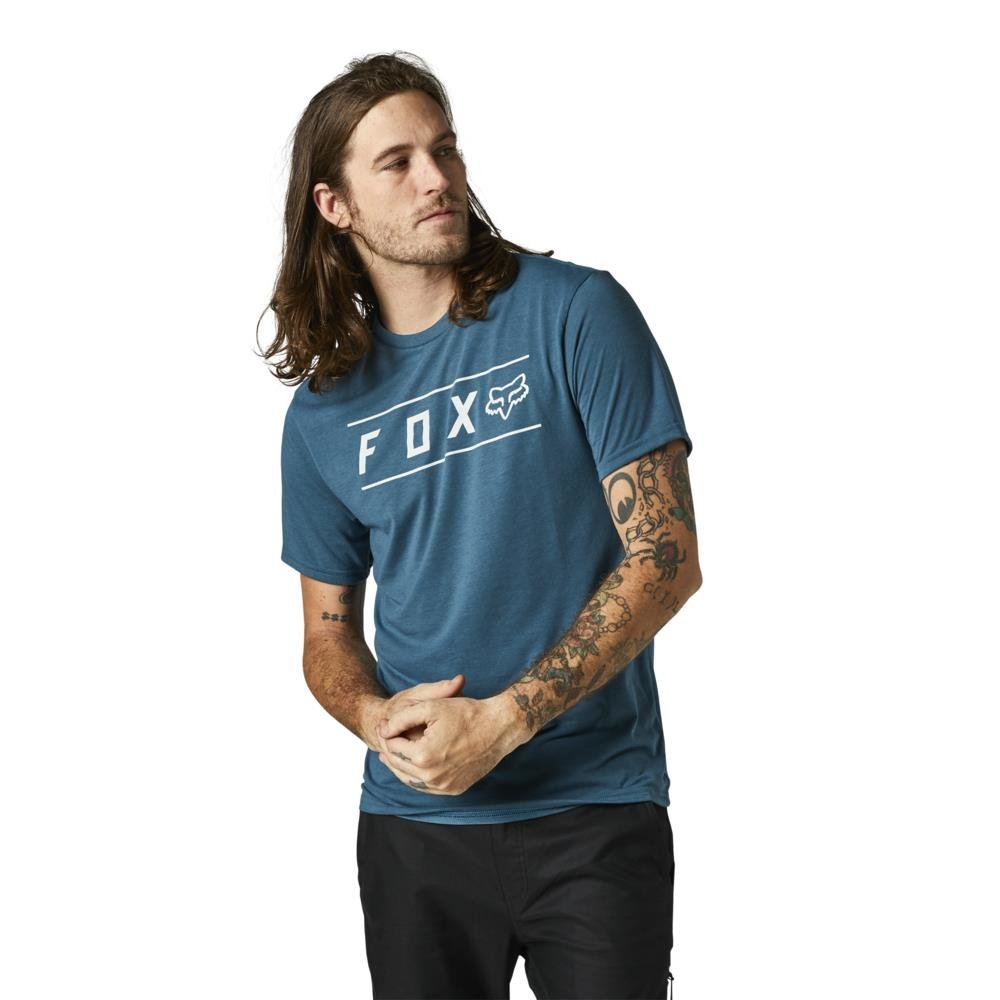 Fox Pinnacle Ss Tech T-Shirt -Slt Blu-